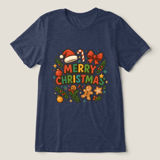AMITA | Merry Christmas Party Tee (Design Front)