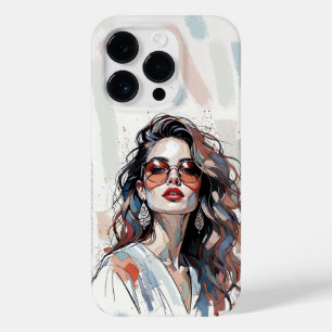 AMITA Soft Pastel Art Woman Phone Cases