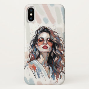 AMITA Soft Pastel Art Woman Phone Cases