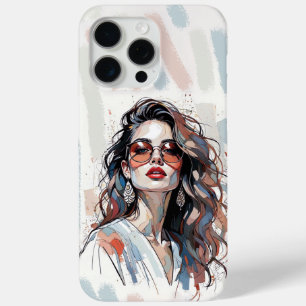 AMITA Soft Pastel Art Woman Phone Cases