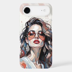 AMITA Soft Pastel Art Woman Phone Cases