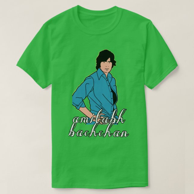 Amitabh Bachchan retro style T-Shirt (Design Front)