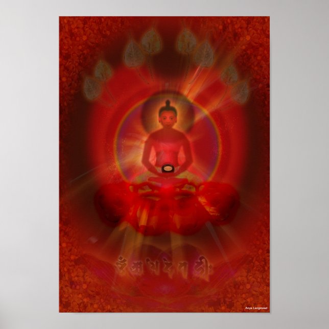 'Amitabha Buddha' Poster (Front)