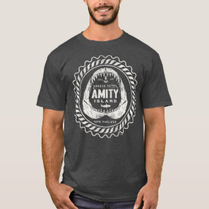 Amity Island Harbour Patrol Dks Worn T-Shirt