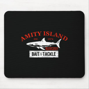 Amity Island It And Tackle Retro Fishing 1  Mouse Pad