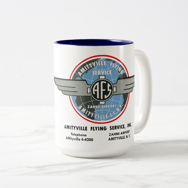Amityville Flying Service 15-ozCoffee Mug (Front Right)