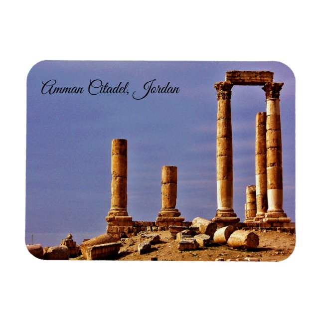 Amman Citadel, Jordan Magnet (Horizontal)