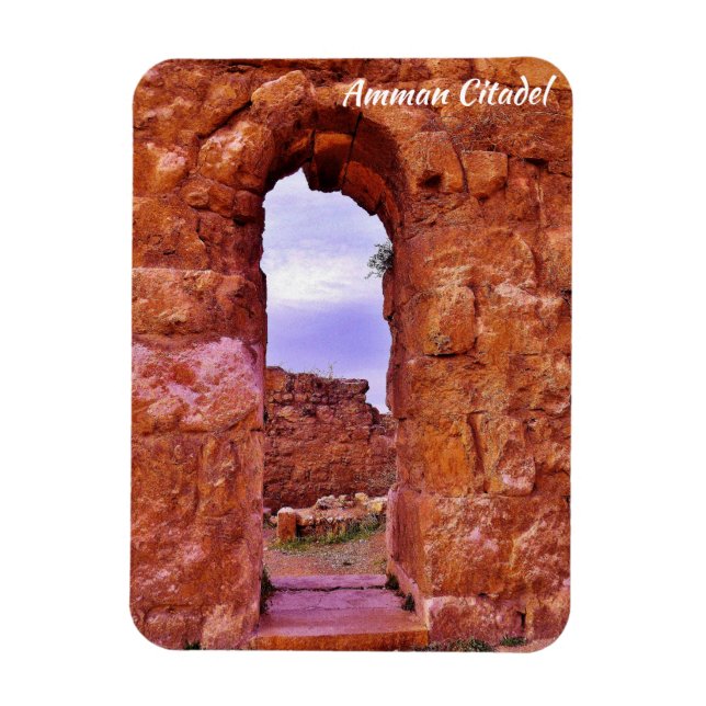 Amman Citadel Magnet (Vertical)