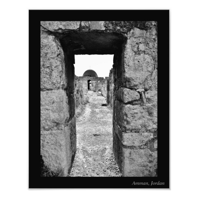 Amman Citadel Photo Print (Front)