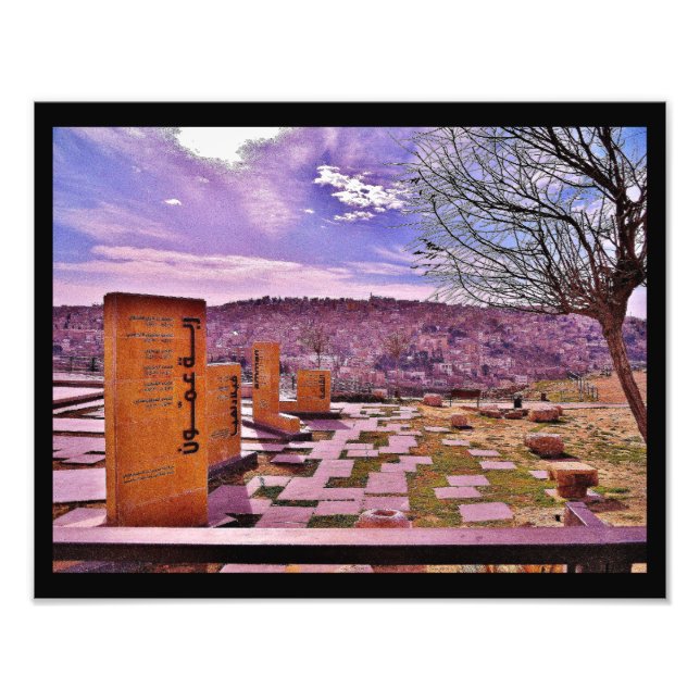 Amman Citadel Photo Print (Front)