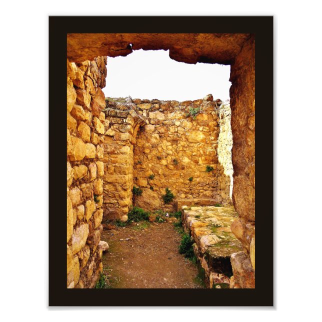 Amman Citadel Ruins Photo Print (Front)