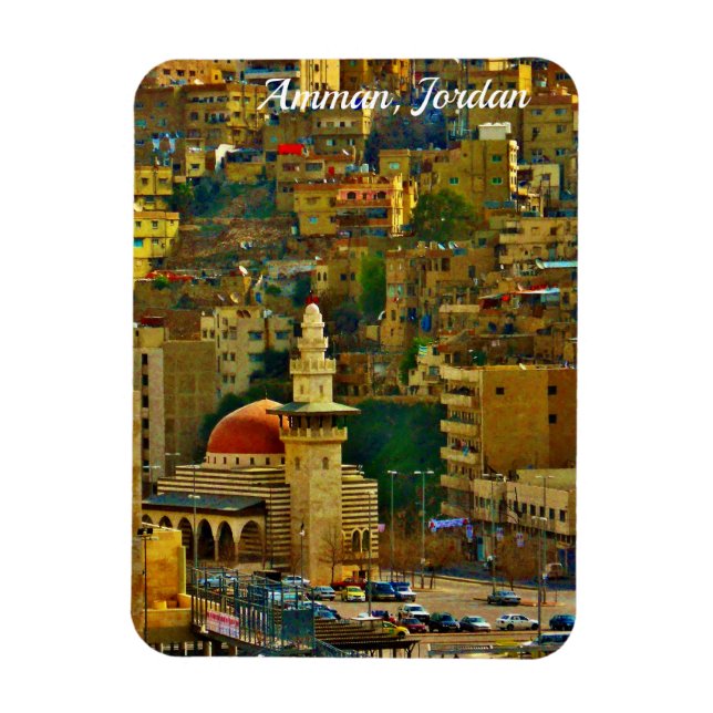 Amman, Jordan Magnet (Vertical)