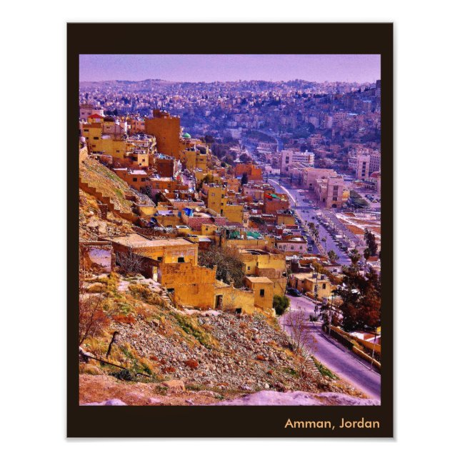 Amman View Photo Print (Front)