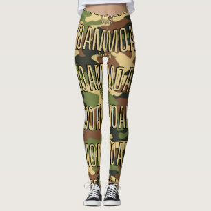 AMMO Apparel Classic Army Print Woman's All-Over Leggings