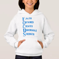 Ammo Apparel USA Focus Acronym Girl's Hoodie