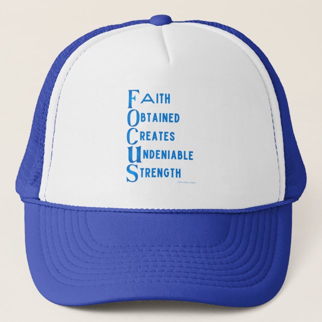 Ammo Apparel USA Focus Acronym Trucker Hat (Front)