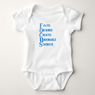 Ammo Apparel USA Focus Acronym Unisex Baby Bodysuit