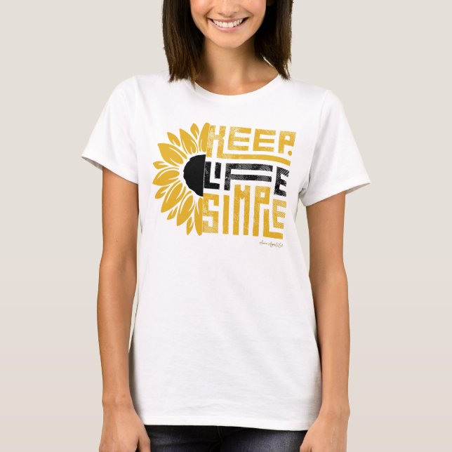 Ammo Apparel USA Keep Life Simple II Woman's T-Shirt (Front)