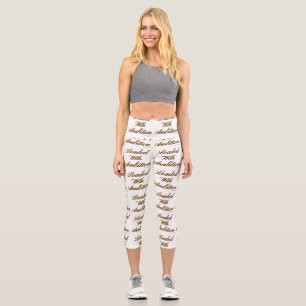 Ammo Apparel USA Loaded With Ambition II Woman's Capri Leggings