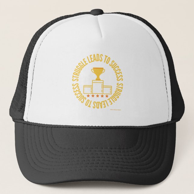 Ammo Apparel USA Struggle To Success Trucker Hat (Front)