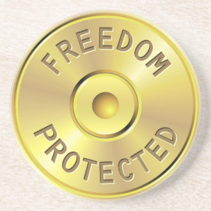 Ammo cartridge from a fired bullet, freedom coaster