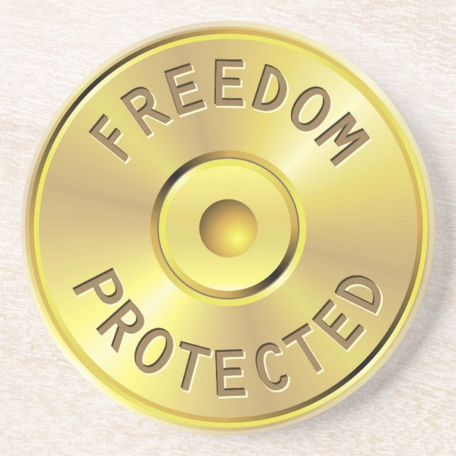 Ammo cartridge from a fired bullet, freedom coaster (Front)