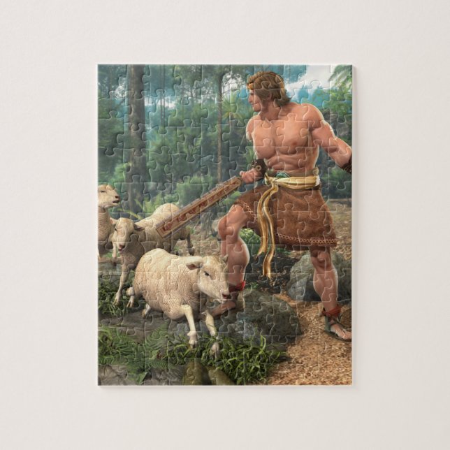 Ammon the Missionary Jigsaw Puzzle (Vertical)