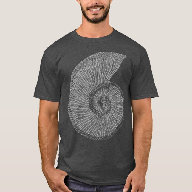 Ammonite Fossil friends T-Shirt (Front)