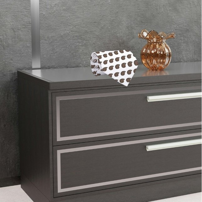 Ammonite Fossil Photo Tiled Tie (Creator Uploaded)