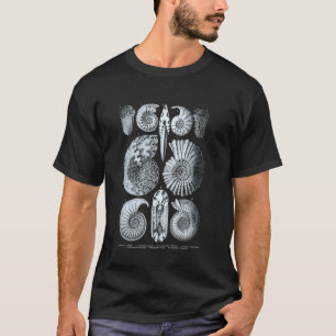 Ammonite Fossils Geologist Paleontologist Study Pa T-Shirt