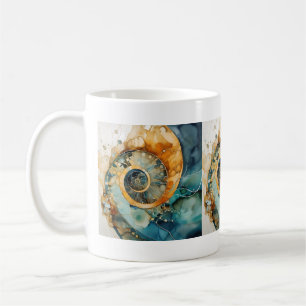 Ammonite Gem Fossil Mug