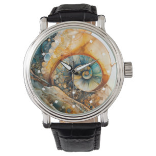 Ammonite Gem Fossil Watch