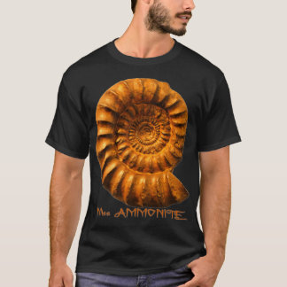 ammonite geology T-Shirt
