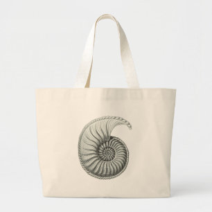 Ammonite Large Tote Bag