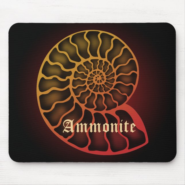 Ammonite Mouse Pad (Front)