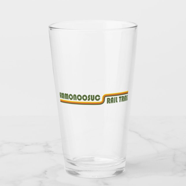 Ammonoosuc Rail Trail New Hampshire Glass (Front)