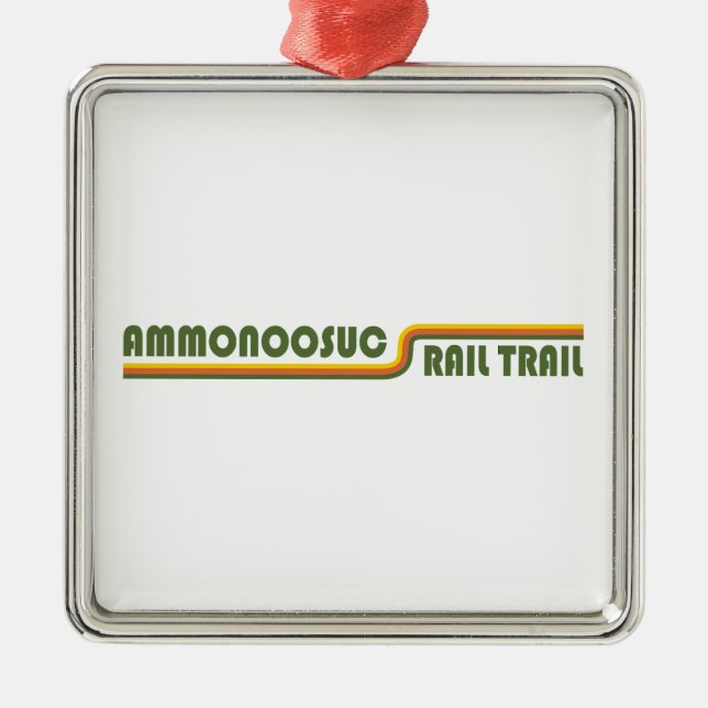 Ammonoosuc Rail Trail New Hampshire Metal Ornament (Front)