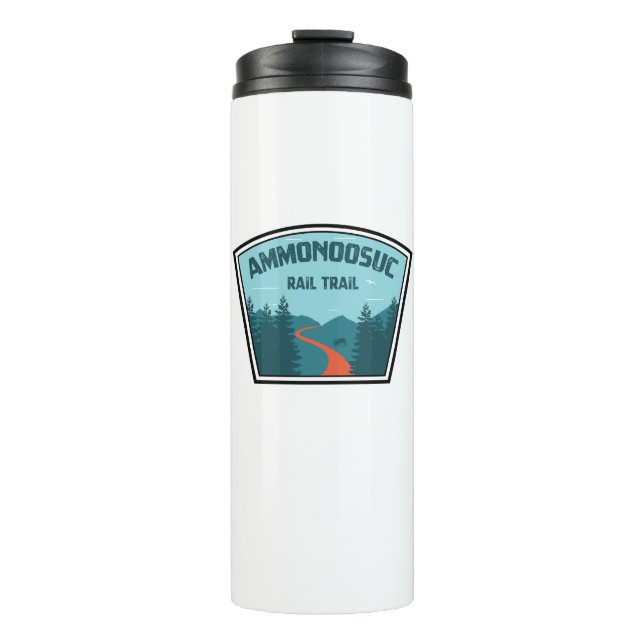 Ammonoosuc Rail Trail New Hampshire Thermal Tumbler (Front)