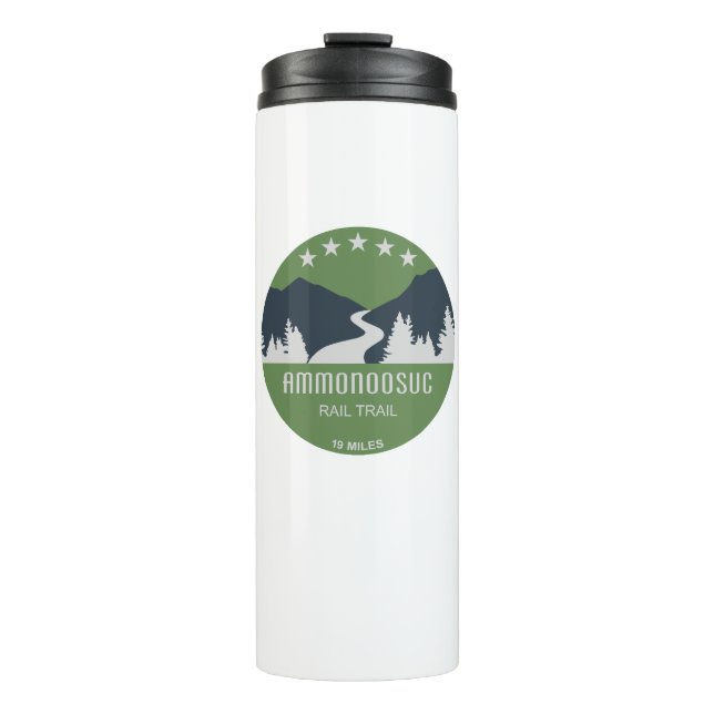 Ammonoosuc Rail Trail New Hampshire Thermal Tumbler (Front)