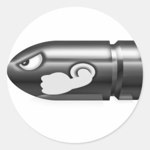 ammunition angry classic round sticker