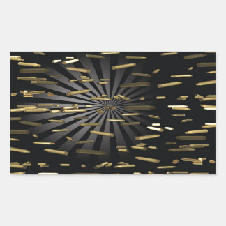 ammunition rectangular sticker