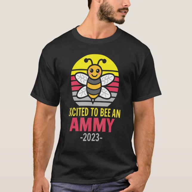 Ammy 2023   Bee   Grandma   Excited To Be An Ammy T-Shirt (Front)