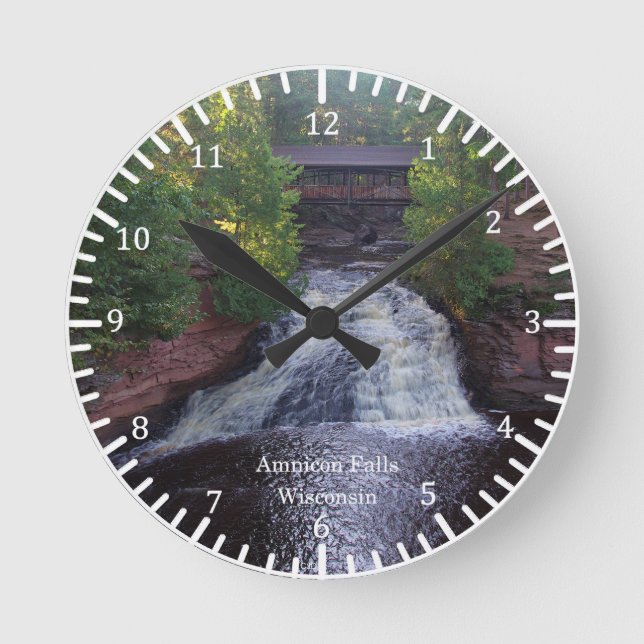 Amnicon Falls State Park clock (Front)