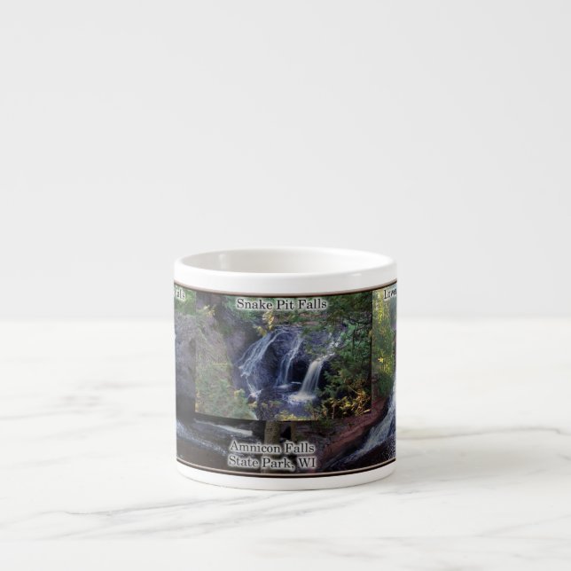 Amnicon Falls State Park espresso mug (Front)