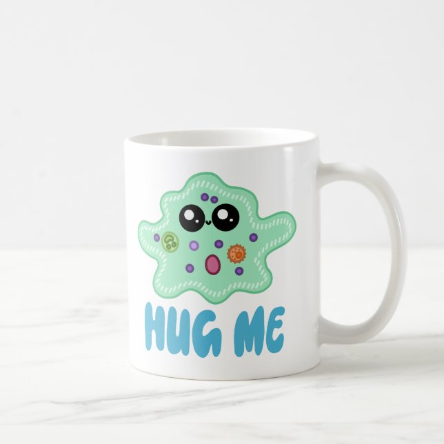 Amoeba Hug Coffee Mug (Right)