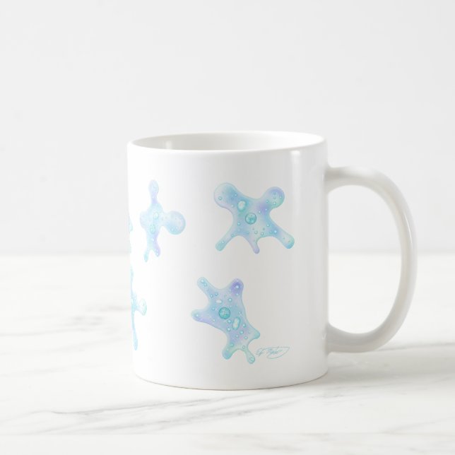 Amoebae (Amoebas) Coffee Mug (Right)