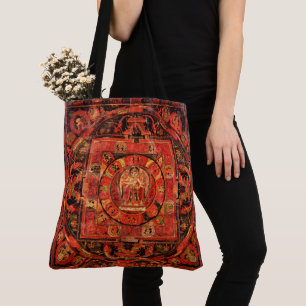 Amogapasha Mandala Tote Bag