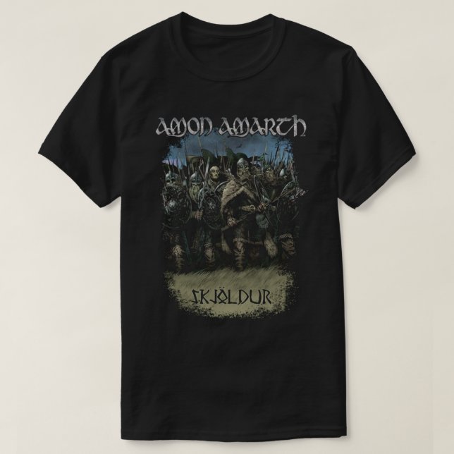 Amon Amarth Vintage Look Fan Gift T-Shirt (Design Front)