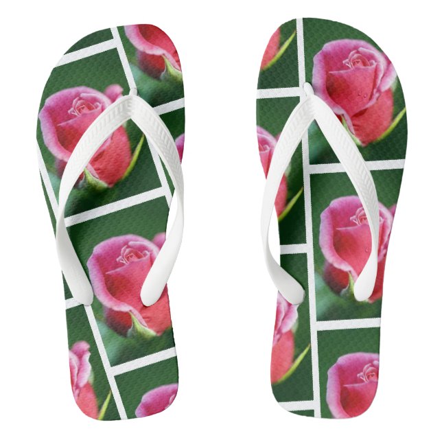 Among the roses thongs (Footbed)