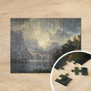 Among the Sierra Nevada, CA Albert Bierstadt Jigsaw Puzzle